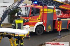 DLK wird zum Patiententransport vorbereitet