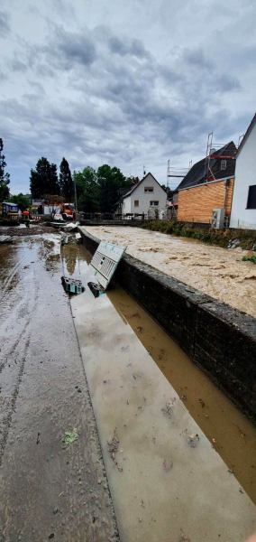 Hochwasser im Liederbach